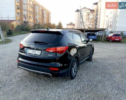 Черный Хендай Санта Фе, объемом двигателя 2.4 л и пробегом 136 тыс. км за 13750 $, фото 12 на Automoto.ua