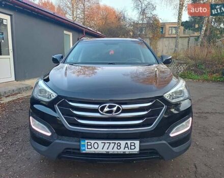 Черный Хендай Санта Фе, объемом двигателя 2.36 л и пробегом 223 тыс. км за 14800 $, фото 1 на Automoto.ua