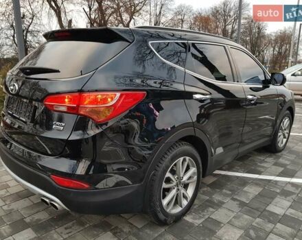 Черный Хендай Санта Фе, объемом двигателя 2.2 л и пробегом 159 тыс. км за 15900 $, фото 5 на Automoto.ua