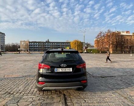 Черный Хендай Санта Фе, объемом двигателя 2.36 л и пробегом 162 тыс. км за 13900 $, фото 4 на Automoto.ua