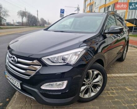 Черный Хендай Санта Фе, объемом двигателя 2.2 л и пробегом 94 тыс. км за 20300 $, фото 4 на Automoto.ua