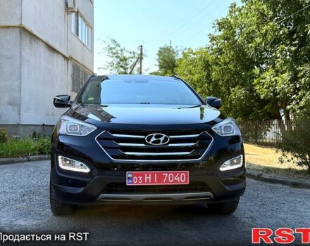Черный Хендай Санта Фе, объемом двигателя 2.2 л и пробегом 164 тыс. км за 19800 $, фото 1 на Automoto.ua