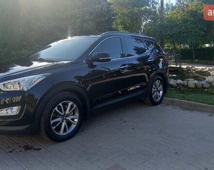 Черный Хендай Санта Фе, объемом двигателя 2.2 л и пробегом 182 тыс. км за 19000 $, фото 8 на Automoto.ua