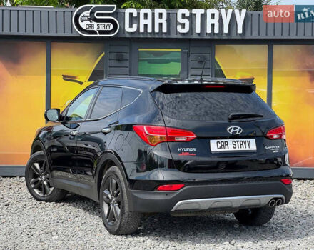 Черный Хендай Санта Фе, объемом двигателя 2.2 л и пробегом 214 тыс. км за 17800 $, фото 3 на Automoto.ua