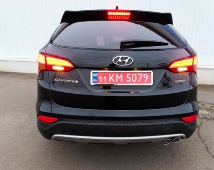 Черный Хендай Санта Фе, объемом двигателя 2 л и пробегом 211 тыс. км за 17200 $, фото 4 на Automoto.ua