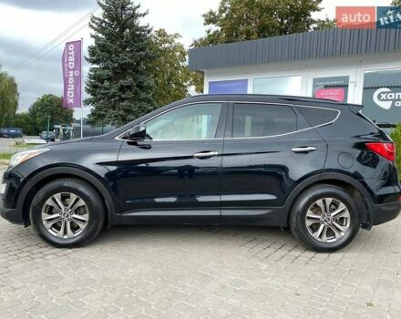 Черный Хендай Санта Фе, объемом двигателя 2.36 л и пробегом 150 тыс. км за 12700 $, фото 5 на Automoto.ua