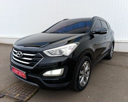 Черный Хендай Санта Фе, объемом двигателя 2 л и пробегом 211 тыс. км за 17200 $, фото 6 на Automoto.ua