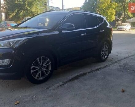 Черный Хендай Санта Фе, объемом двигателя 2.2 л и пробегом 182 тыс. км за 19000 $, фото 6 на Automoto.ua