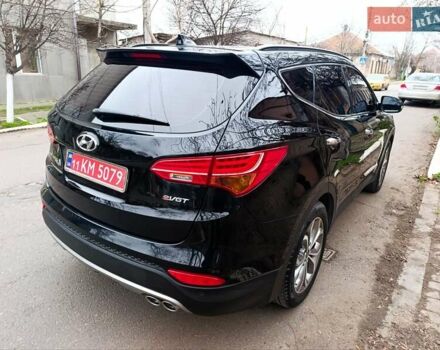 Черный Хендай Санта Фе, объемом двигателя 2 л и пробегом 211 тыс. км за 17200 $, фото 10 на Automoto.ua