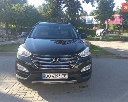 Черный Хендай Санта Фе, объемом двигателя 2.2 л и пробегом 182 тыс. км за 19000 $, фото 7 на Automoto.ua