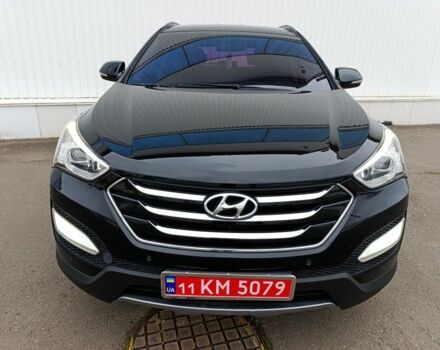 Черный Хендай Санта Фе, объемом двигателя 2 л и пробегом 211 тыс. км за 17200 $, фото 5 на Automoto.ua