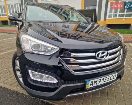 Черный Хендай Санта Фе, объемом двигателя 2.2 л и пробегом 94 тыс. км за 20300 $, фото 12 на Automoto.ua