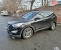 Черный Хендай Санта Фе, объемом двигателя 2.2 л и пробегом 215 тыс. км за 15500 $, фото 2 на Automoto.ua