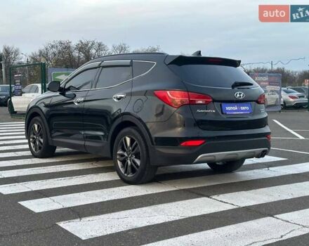 Черный Хендай Санта Фе, объемом двигателя 2 л и пробегом 131 тыс. км за 21000 $, фото 6 на Automoto.ua