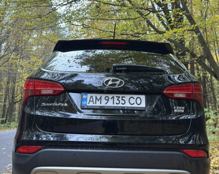 Хендай Санта Фе 2014 в Житомире на Automoto.ua Черный Хендай Санта Фе, объемом двигателя 2.2 л и пробегом 94 тыс. км за 19000 $, фото 7 на Automoto.ua