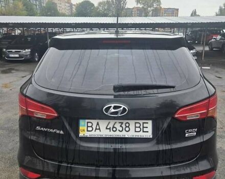 Черный Хендай Санта Фе, объемом двигателя 2.19 л и пробегом 341 тыс. км за 12500 $, фото 8 на Automoto.ua