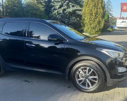 Черный Хендай Санта Фе, объемом двигателя 2.2 л и пробегом 182 тыс. км за 19000 $, фото 2 на Automoto.ua