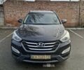 Черный Хендай Санта Фе, объемом двигателя 2.2 л и пробегом 215 тыс. км за 15500 $, фото 1 на Automoto.ua