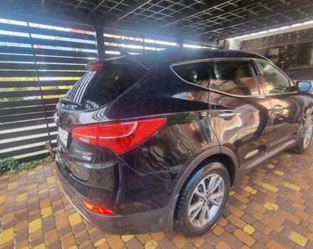 Черный Хендай Санта Фе, объемом двигателя 2 л и пробегом 141 тыс. км за 12800 $, фото 6 на Automoto.ua