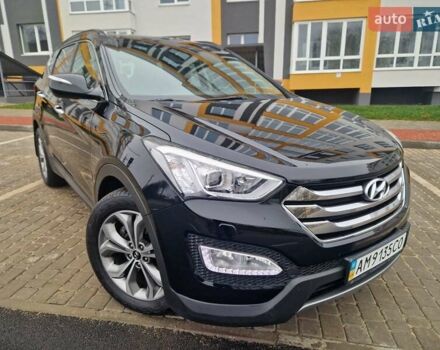 Черный Хендай Санта Фе, объемом двигателя 2.2 л и пробегом 94 тыс. км за 20300 $, фото 9 на Automoto.ua