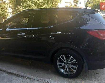 Черный Хендай Санта Фе, объемом двигателя 2.2 л и пробегом 182 тыс. км за 19000 $, фото 9 на Automoto.ua