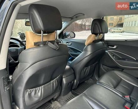 Черный Хендай Санта Фе, объемом двигателя 2.2 л и пробегом 182 тыс. км за 19000 $, фото 19 на Automoto.ua