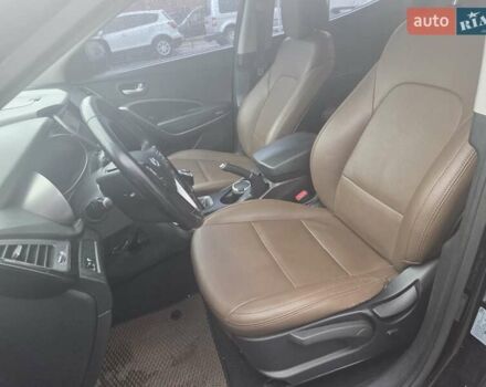 Черный Хендай Санта Фе, объемом двигателя 2.19 л и пробегом 341 тыс. км за 12500 $, фото 3 на Automoto.ua