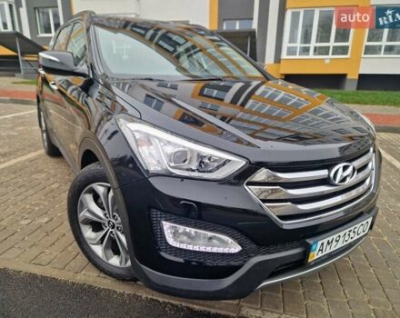 Черный Хендай Санта Фе, объемом двигателя 2.2 л и пробегом 94 тыс. км за 20300 $, фото 7 на Automoto.ua