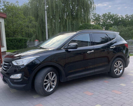 Черный Хендай Санта Фе, объемом двигателя 2.2 л и пробегом 255 тыс. км за 17500 $, фото 6 на Automoto.ua