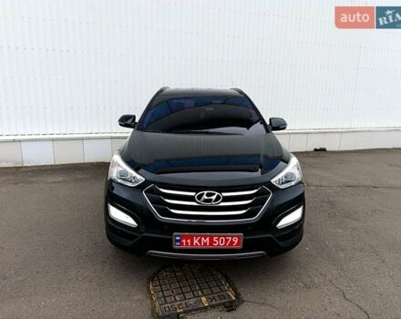 Черный Хендай Санта Фе, объемом двигателя 2 л и пробегом 211 тыс. км за 17200 $, фото 16 на Automoto.ua