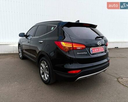 Черный Хендай Санта Фе, объемом двигателя 2 л и пробегом 211 тыс. км за 17200 $, фото 7 на Automoto.ua