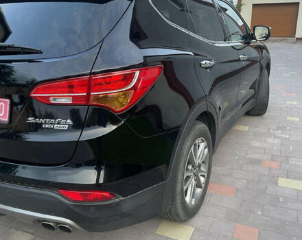 Черный Хендай Санта Фе, объемом двигателя 2.2 л и пробегом 255 тыс. км за 17500 $, фото 5 на Automoto.ua