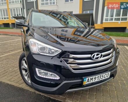 Черный Хендай Санта Фе, объемом двигателя 2.2 л и пробегом 94 тыс. км за 20300 $, фото 8 на Automoto.ua