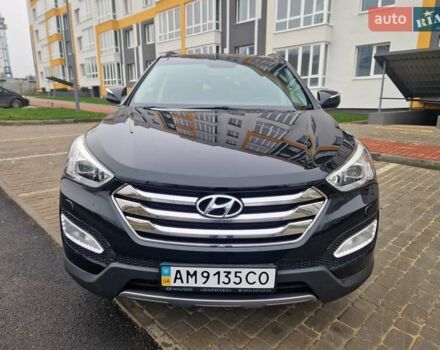 Черный Хендай Санта Фе, объемом двигателя 2.2 л и пробегом 94 тыс. км за 20300 $, фото 22 на Automoto.ua