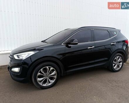 Черный Хендай Санта Фе, объемом двигателя 2 л и пробегом 211 тыс. км за 17200 $, фото 3 на Automoto.ua