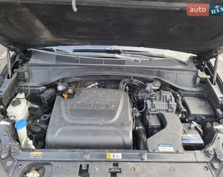 Черный Хендай Санта Фе, объемом двигателя 2.2 л и пробегом 215 тыс. км за 15500 $, фото 14 на Automoto.ua