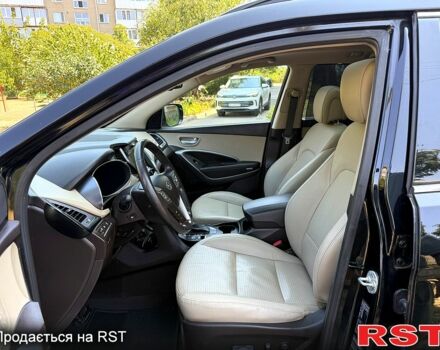 Черный Хендай Санта Фе, объемом двигателя 2.2 л и пробегом 164 тыс. км за 19800 $, фото 7 на Automoto.ua