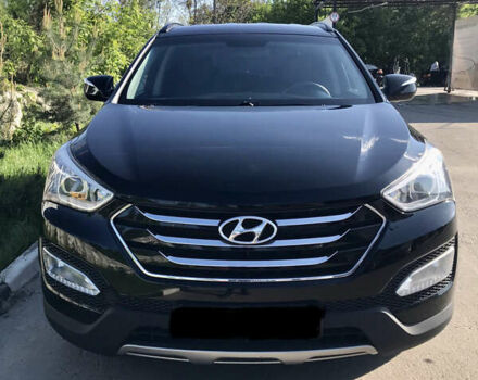 Черный Хендай Санта Фе, объемом двигателя 2.2 л и пробегом 225 тыс. км за 17000 $, фото 3 на Automoto.ua