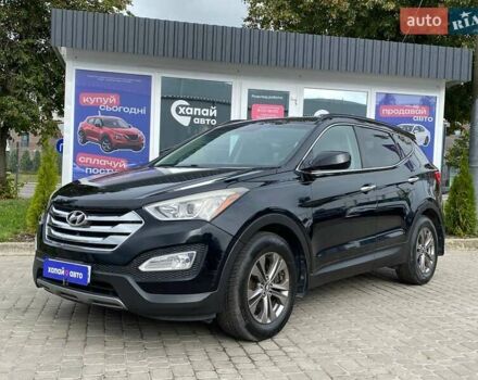 Черный Хендай Санта Фе, объемом двигателя 2.36 л и пробегом 150 тыс. км за 12700 $, фото 1 на Automoto.ua