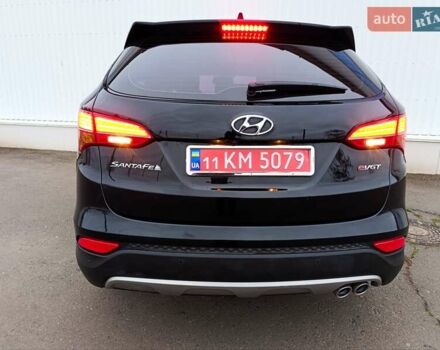 Черный Хендай Санта Фе, объемом двигателя 2 л и пробегом 211 тыс. км за 17200 $, фото 6 на Automoto.ua