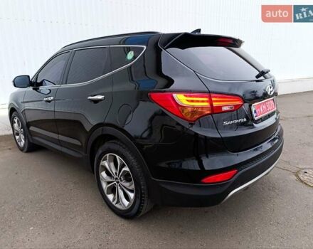 Черный Хендай Санта Фе, объемом двигателя 2 л и пробегом 211 тыс. км за 17200 $, фото 4 на Automoto.ua