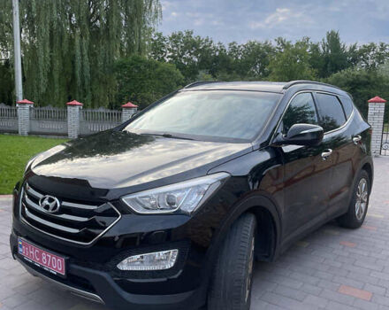 Черный Хендай Санта Фе, объемом двигателя 2.2 л и пробегом 255 тыс. км за 17500 $, фото 1 на Automoto.ua