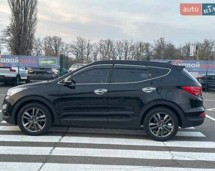 Черный Хендай Санта Фе, объемом двигателя 2 л и пробегом 131 тыс. км за 21000 $, фото 7 на Automoto.ua