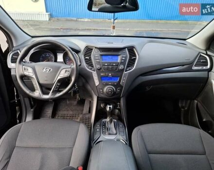 Черный Хендай Санта Фе, объемом двигателя 2.2 л и пробегом 215 тыс. км за 15500 $, фото 12 на Automoto.ua