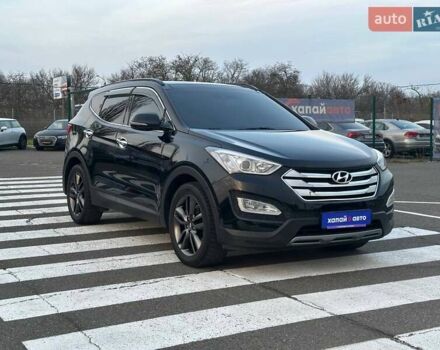 Черный Хендай Санта Фе, объемом двигателя 2 л и пробегом 131 тыс. км за 21000 $, фото 2 на Automoto.ua