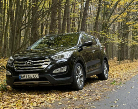 Хендай Санта Фе 2014 в Житомире на Automoto.ua Черный Хендай Санта Фе, объемом двигателя 2.2 л и пробегом 94 тыс. км за 19000 $, фото 1 на Automoto.ua