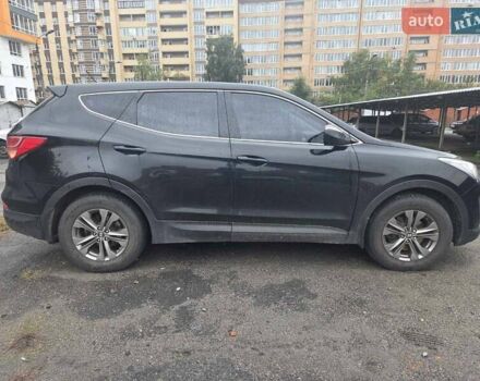Черный Хендай Санта Фе, объемом двигателя 2.19 л и пробегом 341 тыс. км за 12500 $, фото 7 на Automoto.ua