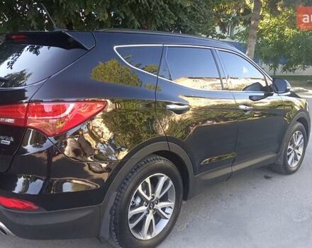 Черный Хендай Санта Фе, объемом двигателя 2.2 л и пробегом 182 тыс. км за 19000 $, фото 4 на Automoto.ua