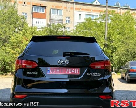 Черный Хендай Санта Фе, объемом двигателя 2.2 л и пробегом 164 тыс. км за 19800 $, фото 3 на Automoto.ua