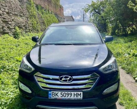 Черный Хендай Санта Фе, объемом двигателя 2.4 л и пробегом 164 тыс. км за 13500 $, фото 1 на Automoto.ua